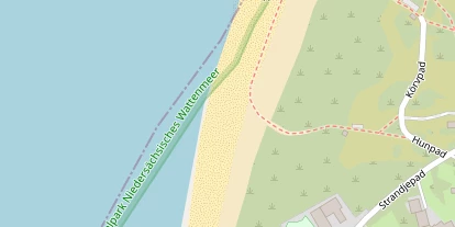 Kitespot auf Satellitenbild