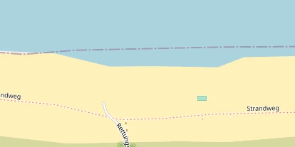 Kitespot auf Satellitenbild